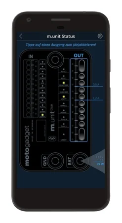 Motogadget M-Unit Blue Digital Control And Fuse Box -Motorcycle Parts Store motogadgetm unit blue digital control and fuse box 3