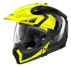 Nolan N70-2 X Decurio Helmet -Motorcycle Parts Store nolan helmets n702 x decurio helmet hi viz black
