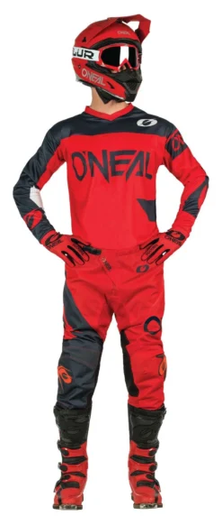 O'Neal Element Racewear Pants -Motorcycle Parts Store o neal element racewear pants red grey 2