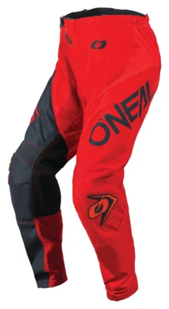 O'Neal Element Racewear Pants -Motorcycle Parts Store o neal element racewear pants red grey