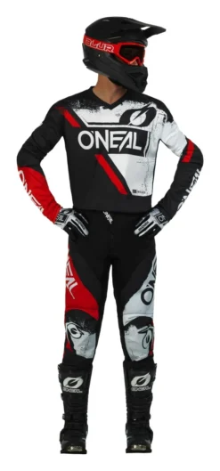 O'Neal Element Shocker Jersey -Motorcycle Parts Store o neal element shocker jersey black red 2