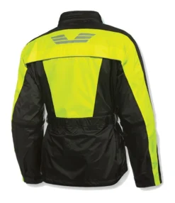 Olympia New Horizon Rain Jacket -Motorcycle Parts Store olympia new horizon rain jacket black neon yellow 1