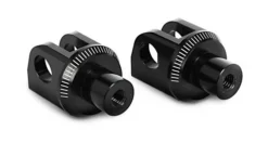 Puig Passenger Footpeg Mounts Kawasaki Black [Open Box]