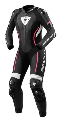 REV'IT! Xena 3 Women's Race Suit -Motorcycle Parts Store revit xena3 womens race suit black pink