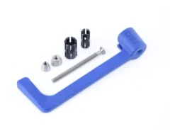 R&G Racing Universal Lever Guard -Motorcycle Parts Store rg racing lever guard blue