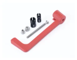R&G Racing Universal Lever Guard -Motorcycle Parts Store rg racing lever guard red