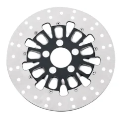 Roland Sands 11.5" Front Brake Rotor For Harley 2000-2014 -Motorcycle Parts Store roland sands115 front brake rotor for harley20002014 contrast cut domino