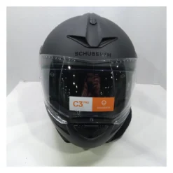 Schuberth C3 Pro Helmet - Solid Matte Black / XS (52/53) [Blemished - Very Good] -Motorcycle Parts Store schuberth c3 pro helmet solid matte black xs5253 blemished very good matte black 5