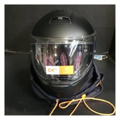 Schuberth C4 Pro Women's Helmet Matte Black / XS [Blemished - Very Good] -Motorcycle Parts Store schuberth c4 pro womens helmet matte black xs blemished very good matte black 3