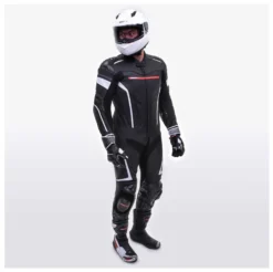 Motorcycle Parts Store -Motorcycle Parts Store sedici chicane one piece race suit black white54 demo good black white 1 scaled