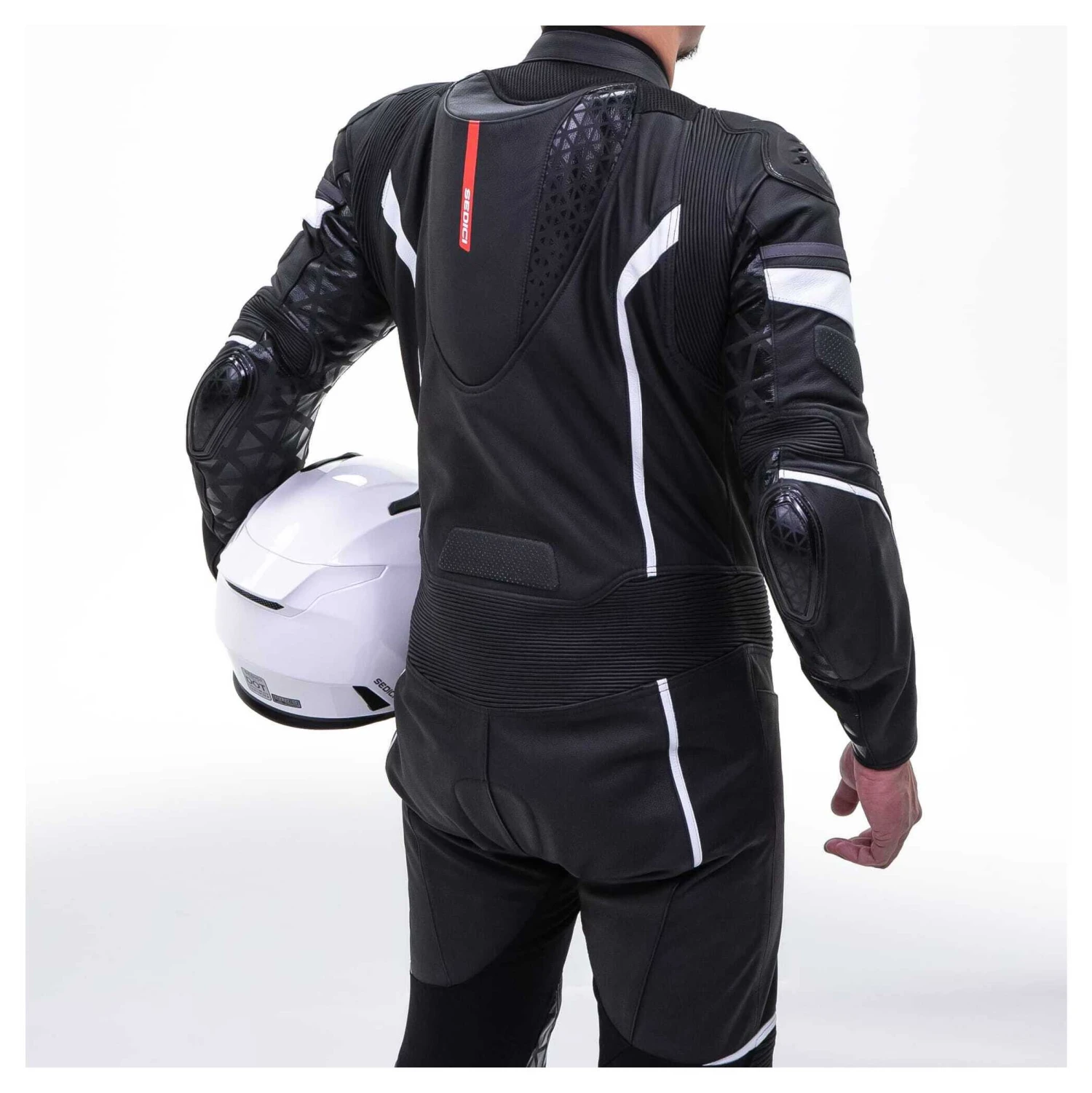 Sedici Chicane One-Piece Race Suit Black/White / 54 [Demo - Good] - Image 5