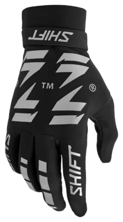 Shift Black Label Flexguard Gloves -Motorcycle Parts Store shift3lack label flexguard gloves black grey
