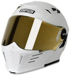 Simpson Mod Bandit Helmet -Motorcycle Parts Store simpson mod bandit helmet white scaled