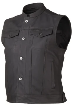 Street & Steel Redwood 2 Leather Vest