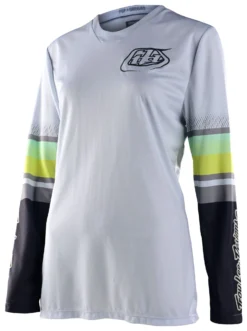 Troy Lee Designs Women's GP Warped Jersey -Motorcycle Parts Store troy lee designs womens gp warped jersey white scaled