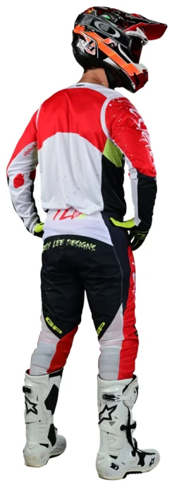 Troy Lee Designs Troy Lee GP Pro Partical Jersey -Motorcycle Parts Store troy lee gp pro partical jersey black red 3 scaled