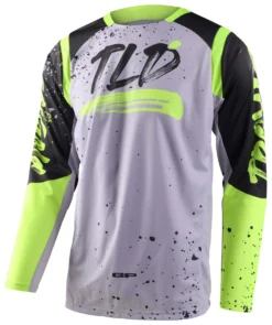 Troy Lee Designs Troy Lee GP Pro Partical Jersey -Motorcycle Parts Store troy lee gp pro partical jersey grey hi viz scaled
