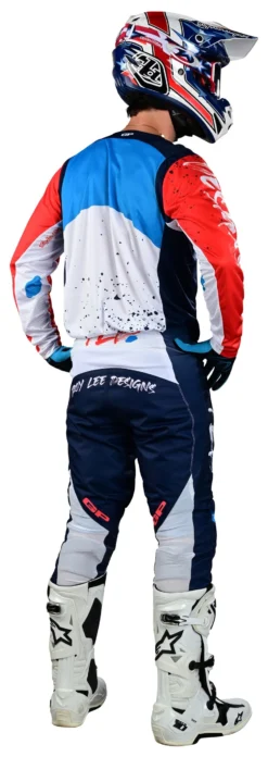 Troy Lee Designs Troy Lee GP Pro Partical Jersey -Motorcycle Parts Store troy lee gp pro partical jersey navy orange 3 scaled