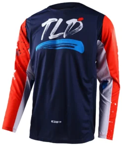 Troy Lee Designs Troy Lee GP Pro Partical Jersey -Motorcycle Parts Store troy lee gp pro partical jersey navy orange scaled