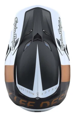 Troy Lee Designs Troy Lee SE5 Carbon Qualifier Helmet -Motorcycle Parts Store troy lee se5 carbon qualifier helmet black white bronze 4