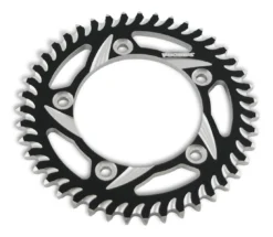Vortex 525 CAT5 Aluminum Rear Sprocket Suzuki / Yamaha 45T / Black [Open Box]